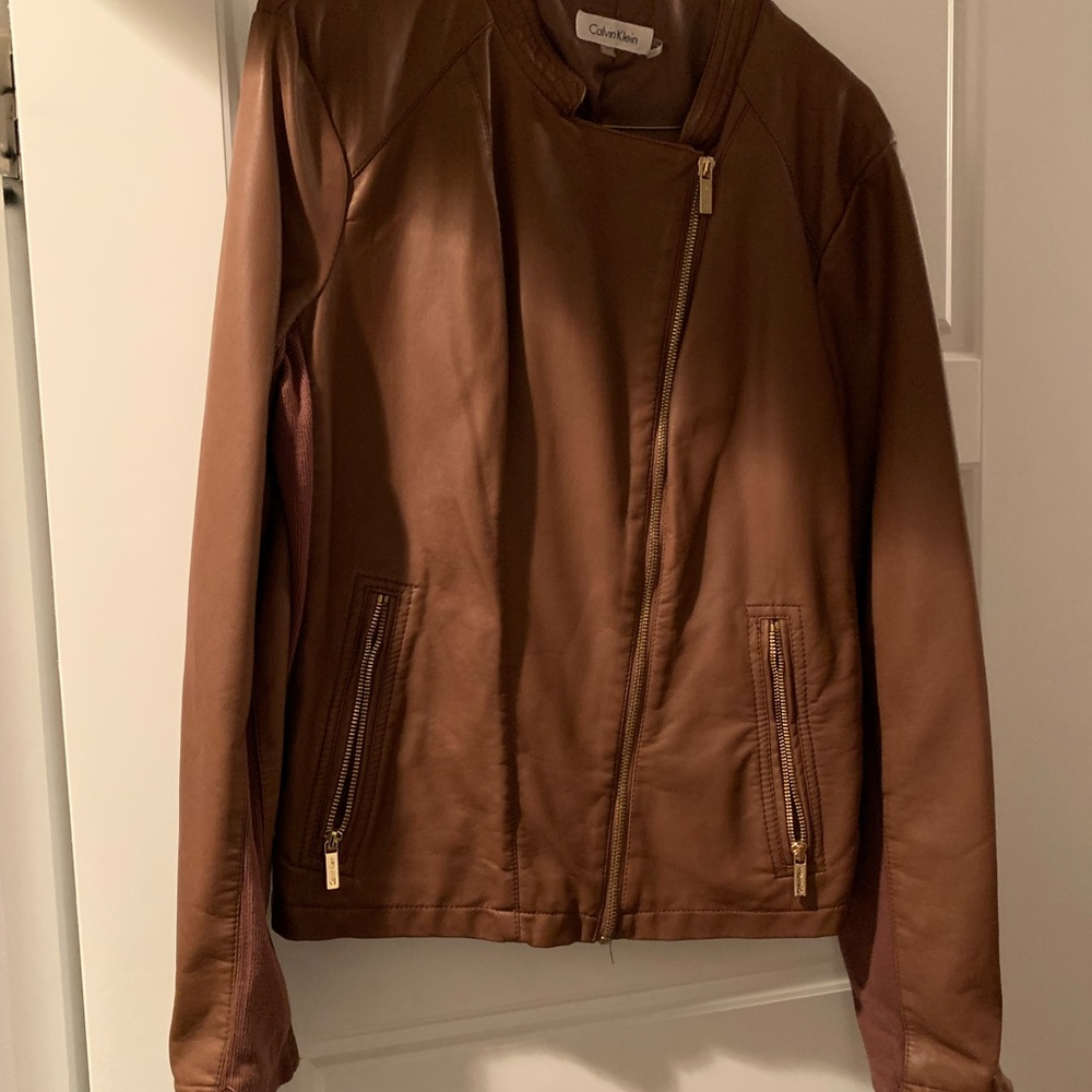💕SOLD💕 Calvin Klein Leather Jacket